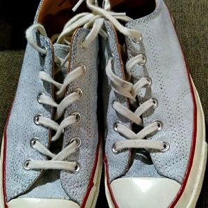 RARE🔥 Converse CTAS 70s Chuck Taylor All Star Cracked Leather Blue Ox size 7.5